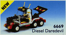 LEGO Diesel Daredevil (6669-1) set, 1991