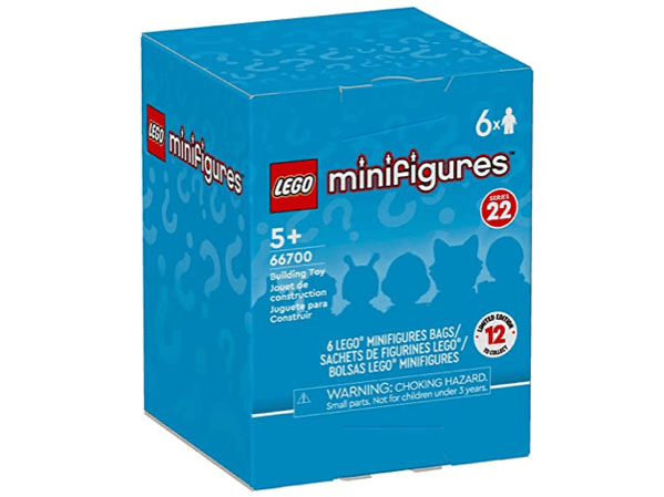 LEGO Minifigure, Series 22 (Box of 6) (66700-1) set, 2022