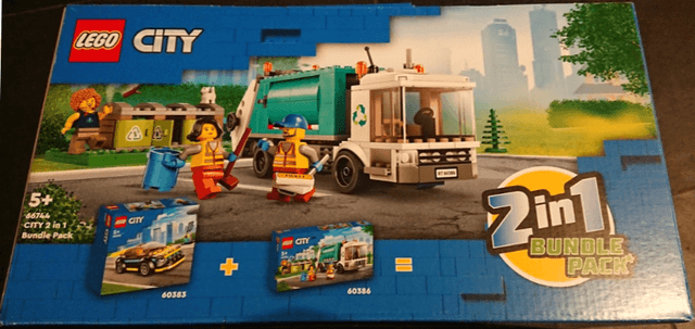 LEGO City Bundle Pack, 2 in 1 (Sets 60383 and 60386) (66744-1) set, 2023