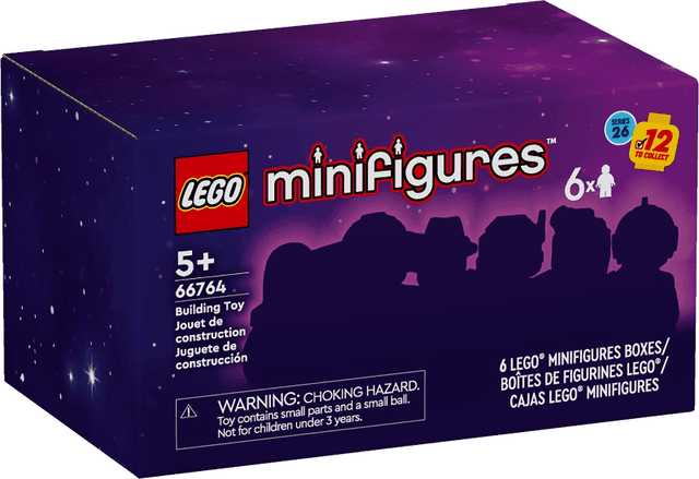 LEGO Minifigure, Series 26 (Box of 6) (66764-1) set, 2024