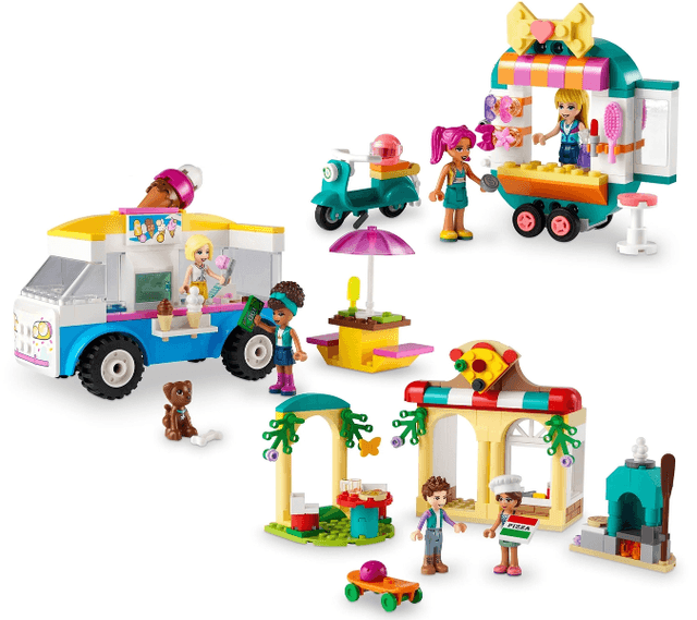 LEGO Friends Bundle Pack, 3 in 1 Gift Set (Sets 41705, 41715, and 41719) - Play Day Gift Set (66773-1) set, 2023