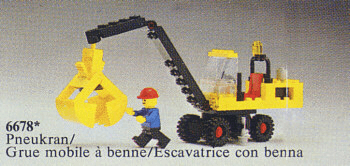 LEGO Pneumatic Crane (6678-1) set, 1980