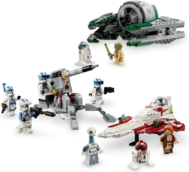 LEGO Star Wars Bundle Pack, 3 in 1 Galactic Gift Set (Sets 75333, 75345, and 75360) - Jedi Masters Gift Set (66787-1) set, 2024