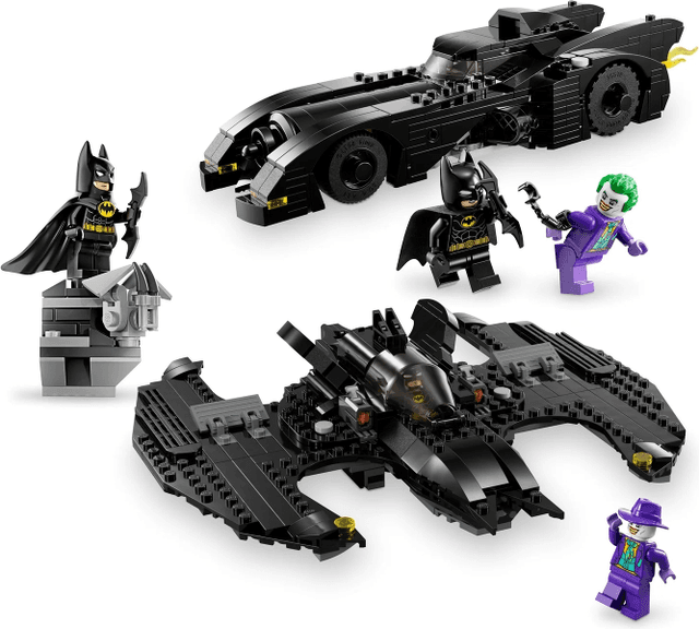 LEGO Super Heroes Bundle Pack, Batman, 3 in 1 Gift Set (Sets 30653, 76224, and 76265) - Batman vs. The Joker Gift Set (66790-1) set, 2024