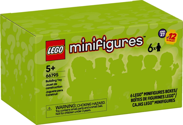 LEGO Minifigure, Series 27 (Box of 6) (66795-1) set, 2025