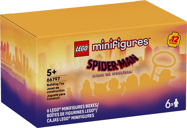 LEGO Minifigure, Spider-Man Across the Spider-Verse (Box of 6) (66797-1) set, 2025