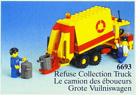 LEGO Recycle Truck (6693-1) set, 1987