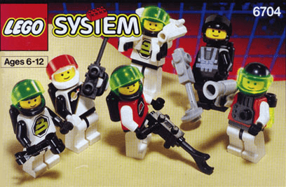 LEGO Minifigure Pack (6704-1) set, 1991