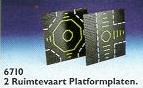LEGO Space Landing Pads (6710-1) set, 1991