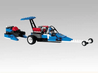 LEGO Speed Dragster (6714-1) set, 2000