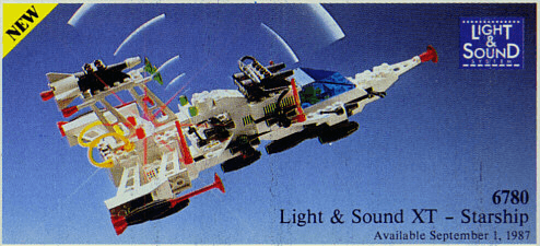 LEGO XT-Starship (6780-1) set, 1986