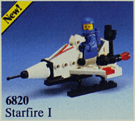 LEGO Starfire I (6820-1) set, 1986