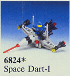 LEGO Space Dart I (6824-1) set, 1984