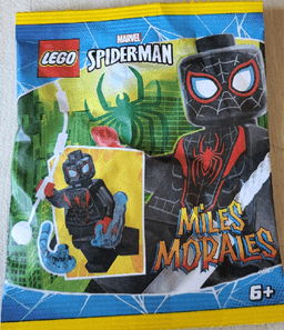 Miles Morales paper bag #2