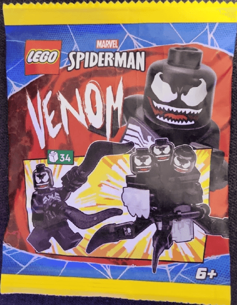 LEGO Venom with Symbiote Creature paper bag (682501-1) set, 2025