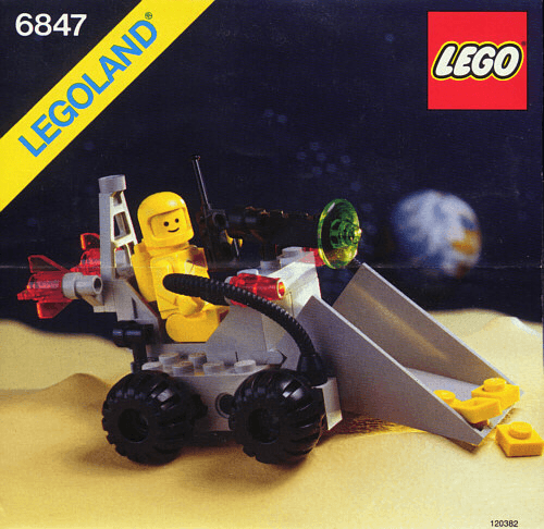LEGO Space Dozer (6847-1) set, 1985