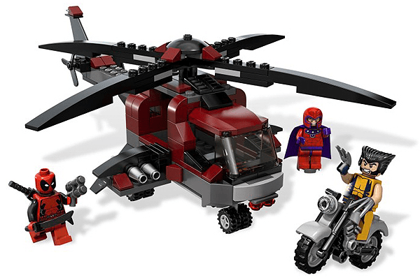 LEGO Wolverine's Chopper Showdown (6866-1) set, 2012