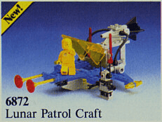 LEGO Lunar Patrol Craft (6872-1) set, 1985