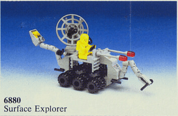 LEGO Surface Explorer (6880-1) set, 1982