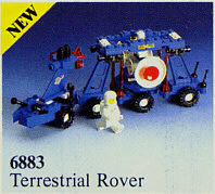 LEGO Terrestrial Rover (6883-1) set, 1987