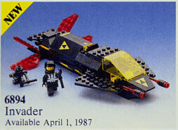 LEGO Invader (6894-1) set, 1987
