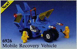 LEGO Mobile Recovery Vehicle (6926-1) set, 1986