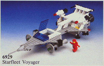 LEGO Starfleet Voyager (6929-1) set, 1981