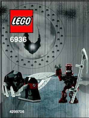 LEGO Piraka & Catapult (6936-1) set, 2007