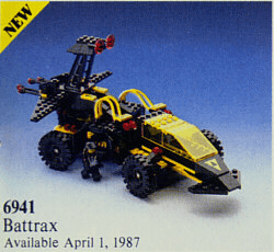 LEGO Battrax (6941-1) set, 1987