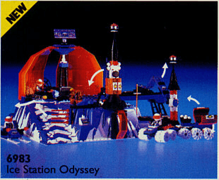 LEGO Ice Station Odyssey (6983-1) set, 1993