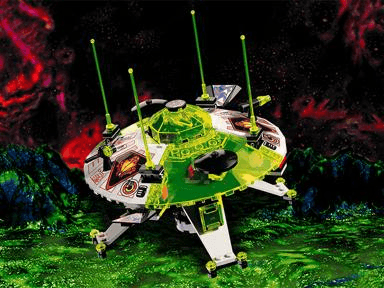 Cyber Saucer with Promotional Mask