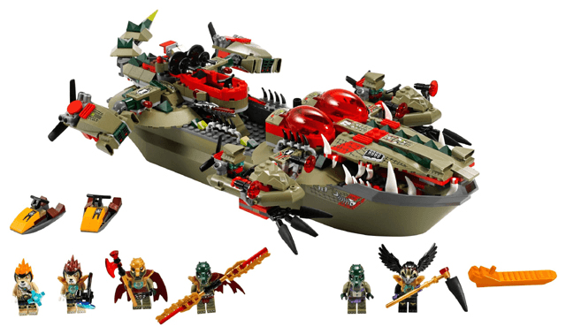 LEGO Cragger's Command Ship (70006-1) set, 2013