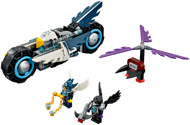 LEGO Eglor's Twin Bike (70007-1) set, 2013