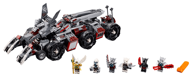 LEGO Worriz's Combat Lair (70009-1) set, 2013