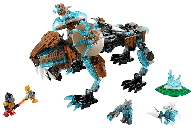 LEGO Sir Fangar's Saber Tooth Walker (70143-1) set, 2014