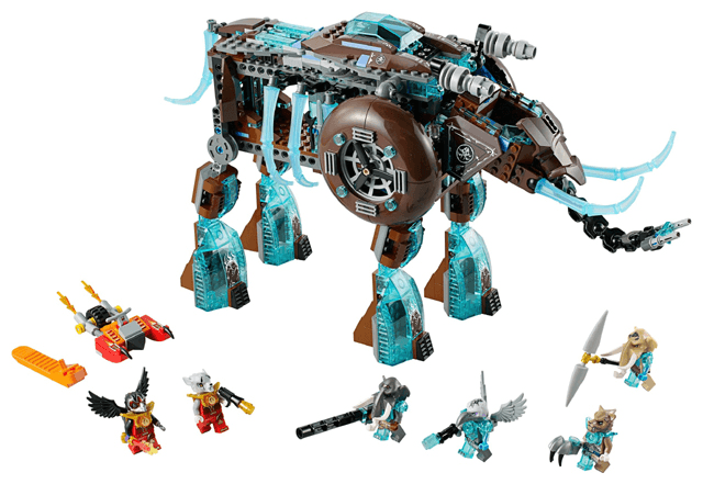 LEGO Maula's Ice Mammoth Stomper (70145-1) set, 2014