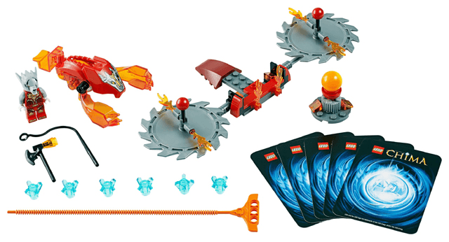LEGO Scorching Blades (70149-1) set, 2014