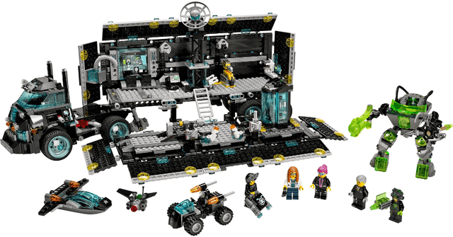 LEGO Ultra Agents Mission HQ (70165-1) set, 2014