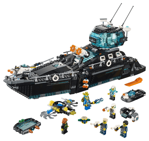 LEGO Ultra Agents Ocean HQ (70173-1) set, 2015