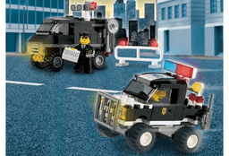 Police 4WD and Undercover Van