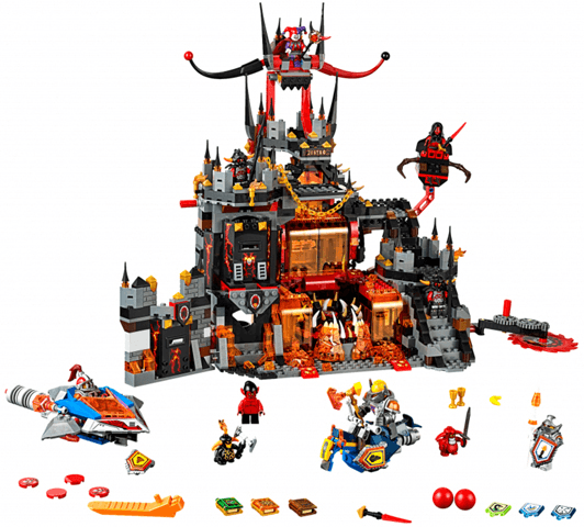 LEGO Jestro's Volcano Lair (70323-1) set, 2016