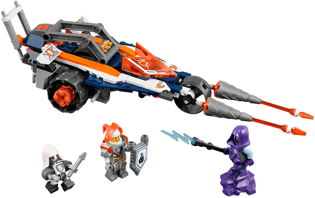 LEGO Lance's Twin Jouster (70348-1) set, 2017