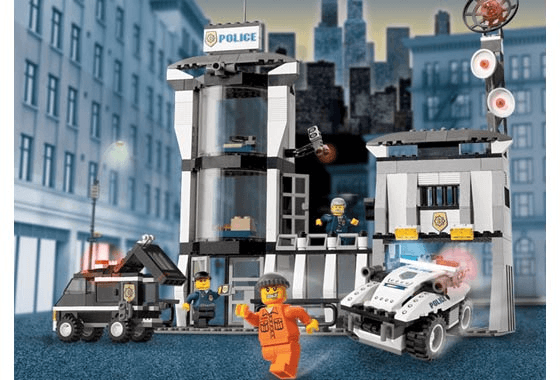LEGO Police HQ (7035-1) set, 2003
