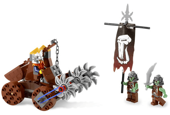 LEGO Dwarves' Mine Defender (7040-1) set, 2008