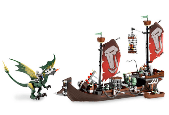 LEGO Troll Warship (7048-1) set, 2008