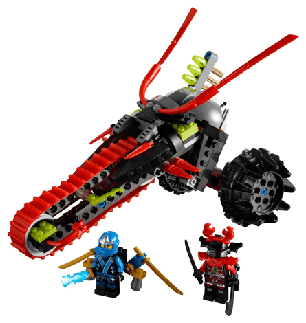 LEGO Warrior Bike (70501-1) set, 2013