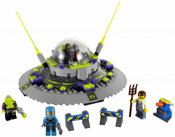 LEGO UFO Abduction (7052-1) set, 2011