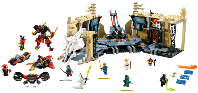 LEGO Samurai X Cave Chaos (70596-1) set, 2016