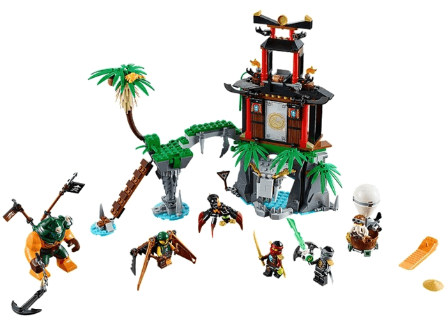 LEGO Tiger Widow Island (70604-1) set, 2016