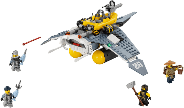 LEGO Manta Ray Bomber (70609-1) set, 2017